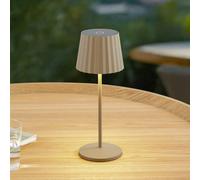 Lindby Dimmable LED Battery Table Light Lamp Wireless with Touch Sensor, Rechargeable Portable Table Light Lamp for Indoor and Outdoor Use, LED Outdoor Table Light Lamp IP54, Battery Light Lamp Garden