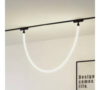 Lindby LED rope light Lumaro, length 150 cm, textile, 48 V