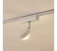 Lindby LED spot 48 V Lumaro, white, Ø 7.3 cm, aluminium, dimmable