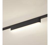 Lindby LED strip 48 V Lumaro,black,10W,plastic,dimmable