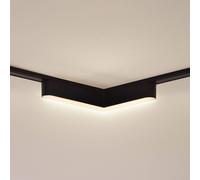 Lindby LED strip 48V Lumaro, black, L-shaped, dimmable