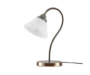Lindby LED Table Lamp Mialina in Bronze Made of Glass for e.g. Living Room & Dining (1 Light Source, E27) from Desk Lamps