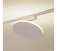 Lindby LED track light Lumaro, white, aluminium, 48V, dimmable