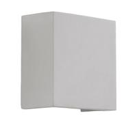 Lindby LED Wall Light Anneke (Modern) in White Made of Plaster/Clay for e.g. Living Room & Dining (2 Light Sources,) from wall Lighting, lamp