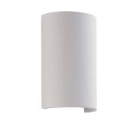 Lindby LED Wall Light Jenke (Modern) in White Made of Plaster/Clay for e.g. Living Room & Dining (2 Light Sources,) from wall Lighting, lamp