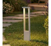 Lindby Lonete LED path light, white, height 65 cm, IP65