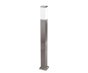 Lindby Lucande Modern Outdoor Lights Mains Powered, Die-cast Aluminum Bollard Lantern Light Post 65 cm IP54 for Garden Driveway Patio Porch 1 Suitable LED E27 Graphite Grey