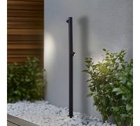 Lindby Luzian LED path light, height 120 cm, black, ground spike