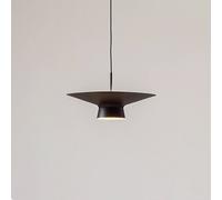Lindby Norvind LED pendant light, 2-bulb, black, metal