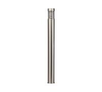 Lindby Outdoor Lights Enja dimmable (Modern) in Silver Made of Stainless Steel (1 Light Source, E27) from Garden Path Bollard lamp Pillar