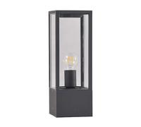 Lindby Outdoor Lights Peldar dimmable (Modern) in Black Made of Aluminium (1 Light Source, E27) from Pillar Garden Path Bollard lamp