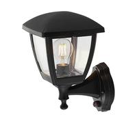 Lindby Outdoor Wall Light Acelya dimmable with Motion Detector (Modern) in Black (1 Light Source, E27) from wall lamp for Exterior/Interior Walls House Terrace und Balcony