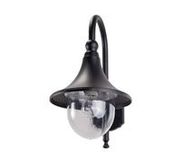 Lindby Outdoor Wall Light Daphne dimmable (Modern) in Black Made of Aluminium (1 Light Source, E27) from wall lamp for Exterior/Interior Walls House Terrace und Balcony