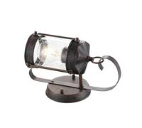 Lindby Outdoor Wall Light Farly dimmable in Brown Made of Aluminium (1 Light Source, E27) from wall lamp for Exterior/Interior Walls House Terrace und Balcony