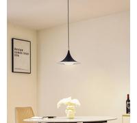 Lindby pendant light Jarl, black, metal, Ø 35 cm, G9