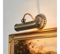 Lindby picture wall light Joely, 25 cm, brass, metal, E14