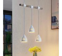 Lindby Pimana pendant lamp, three-bulb