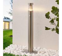 Lindby Piper Sensor-operated path light made of stainless steel