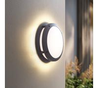 Lindby Smart LED outdoor wall light Liren CCT RGB Tuya Wi-Fi