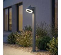 Lindby Soran LED path light, black, 100 cm, metal, IP44