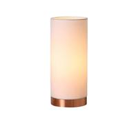 Lindby Table Lamp Ronja dimmable (Modern) in White Made of Textile for e.g. Bedroom (1 Light Source, E14) from windowsill lamp Lamps und Lights Windows