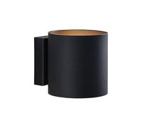 Lindby Wall Light 'Mirza' Modern Black Aluminium Dimmable (1 Light Source, G9) for Living Room & Dining Room