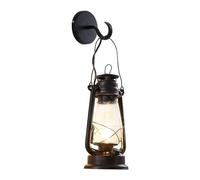 Lindby Wall Light Raisa dimmable (Antique, Vintage) in Brown Made of Metal for e.g. Hallway (1 Light Source E14) from wall Lighting lamp