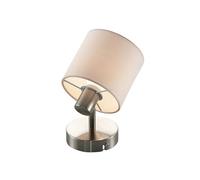 Lindby Wall Light Stannis dimmable (Modern) in White Made of Metal for e.g. Living Room & Dining (1 Light Source, E14) from wall Lighting lamp