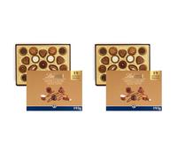 Linddt Swiss Luxury Selection Assorted Chocolate Box 193G - White and Dark Chocolate Box Medium - Gift Present or Sharing Box - Easter, Birthday, Celebrations, Congratulations (Pack of 2)