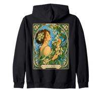 Linden Blossoms Tilleul Flowers Tea Lover Zip Hoodie