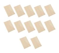 Linden Craft Sheet - Crafts In Linden Unfinished | Wood Sheets For Cutting, 12 Pieces Thin Rectangular Panels In Linden Wood For Architectural Models, Boats For