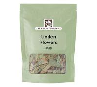 Linden Flowers (Whole) - Loose Leaf Herbal Tea - 250g by Manor Springs