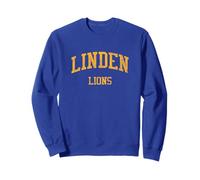 Linden High School HS Linden CA Vintage Sports Sweatshirt