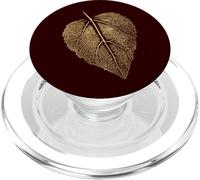 Linden Leaf - Botanical/Nature Imprint LOGO PopSockets PopGrip for MagSafe