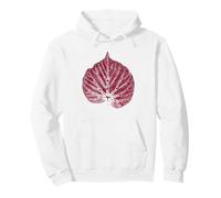 Linden Leaf/Botany Nature & Forest 3 Pullover Hoodie