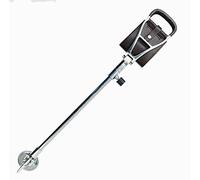 Linden Leisure Adjustable Shooting Stick with a Black Leather Seat and Rubber Ferrule