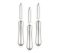 Linden Sweden Original Jonas Vegetable Peeler for The Kitchen, Made in Sweden, Carrot Peeler with Ergonomic Handle for Safety and Control, Dishwasher Safe Potato Peeler, Pack of 3