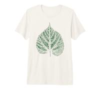 Linden Tree Leaf - Nature Imprint - Botany 2 Premium T-Shirt