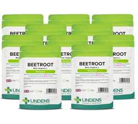 Lindens Beetroot Extract - 500 Capsules - 7,000mg Daily Intake - UK Made - A Source of Dietary Nitrates - Beta Vulgaris L - Easy to Swallow Rapid Release Capsules - Vegan Friendly - Letterbox Friendly
