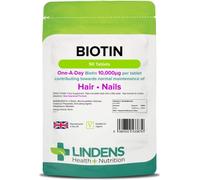 Lindens Biotin 10mg Tablets 90 Tablets