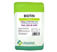 Lindens Biotin Tablets 10000mcg x 270 3-Pack High Strength Vitamin B d-Biotin