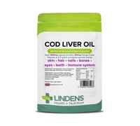 Lindens Cod Liver Oil 1000mg Capsules 360 (5187)