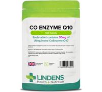 Lindens - Coenzyme Q10 30mg - 120 Tablets - UK Made - Popular for Statin Users | Protection from Oxidative Stress | CoQ10 Ubiquinone | Ubiquinol | Le