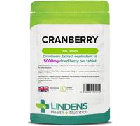 Lindens - Cranberry Juice 5000mg - 100 Tablets - UK Made - Rich in Polyphenols and Antioxidants - Urinary Health Support, Popular