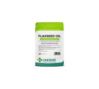 Lindens Flaxseed Oil 1000mg Capsules | 90 Pack | High in Alpha Linoleic Acid & a Popular Source of Omega 3 6 & 9 contributing to The Maintenance of...