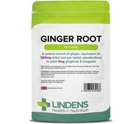 Lindens Health + Nutrition Ginger Root 500mg 90 Tablets