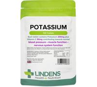 Lindens Health + Nutrition Potassium 200mg 100 Tablets