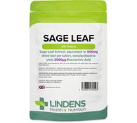 Lindens Health + Nutrition Sage Leaf 500mg 100 Tablets