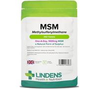 Lindens MSM (methylsulfonylmethane) 1000mg Tablets 360 (3978)