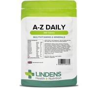Lindens Multivitamin A-Z Daily Tablets | 360 Pack | Perfect Vitamin & Mineral Balance of Vitamin A, C, D, E, B1, B2, B3, B6, B12, Folic Acid, Magnesiu